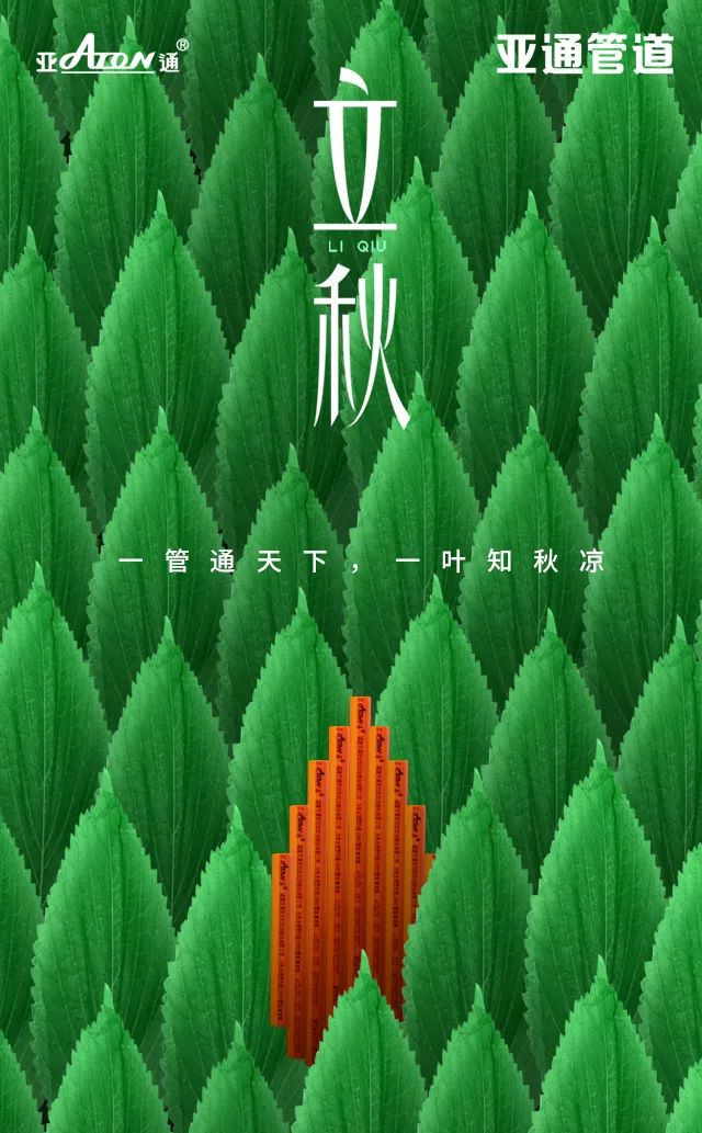 立秋 | 一管通天下， 一叶知秋凉
