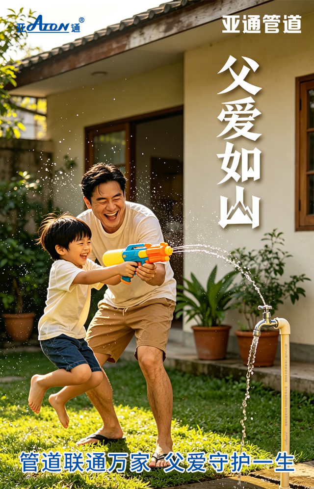 父亲节 | 管道联通万家，父爱守护一生